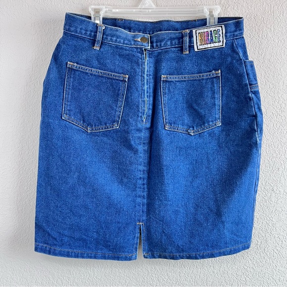 Vintage denim skirt - Picture 1 of 3